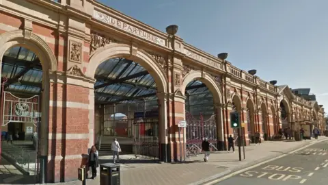 Google Leicester railway station