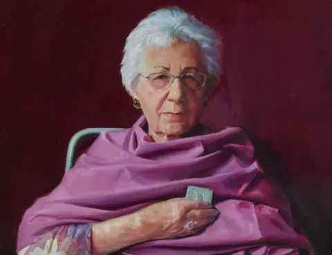 Royal Collection Trust Portrait of Helen Aronson by Paul Benney