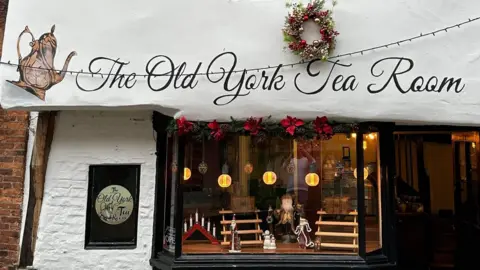 The Old York Tea Room Image of The Old York Tea Room with sign