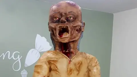 Caking it Special Edward the zombie