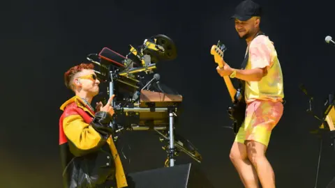 Getty Images Olly Alexander and Jax Jones