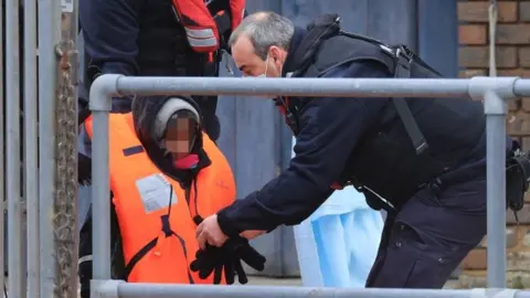 PA Media Child at Dover