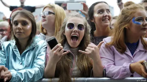 Getty Images Fans at TRNSMT