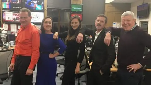 Michael Portillo, Camilla Tominey, Grace Blakely, Jake Shears and Alan Johnson