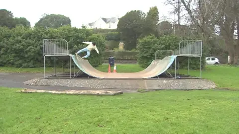 The current Mumbles skate park