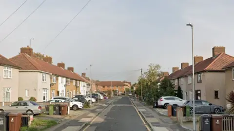 Google Google StreetView image of Cornshaw Road in Dagenham