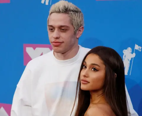 Reuters Pete Davidson and Ariana Grande at the 2018 MTV Video Music Awards in New York, 20 August 2018