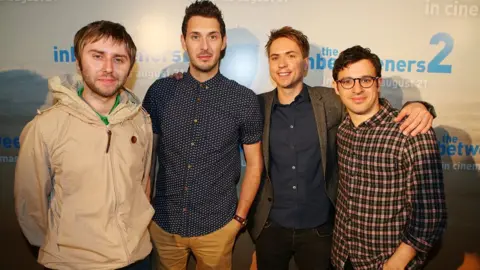 Getty Images The Inbetweeners cast