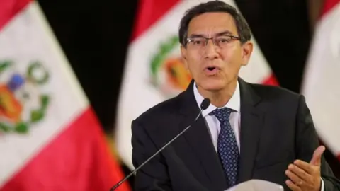 Reuters Peruvian President Martín Vizcarra. File photo