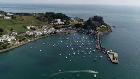BBC Gorey coast aerial