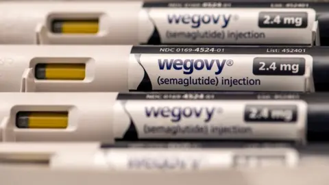 Getty Images Wegovy injectable prescription weight loss medicine