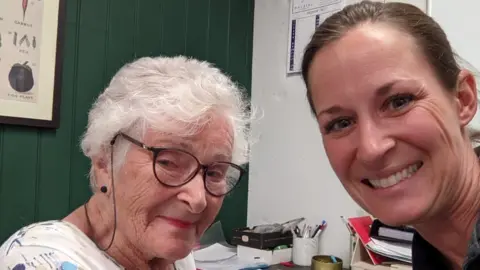 Catherine Conway Catherine and her grandma