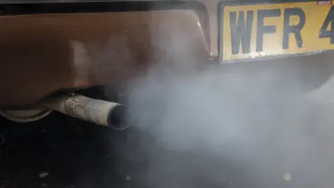 Getty Images Car exhaust