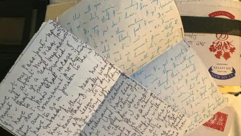 Letters by Rosie Blunt's grandmother