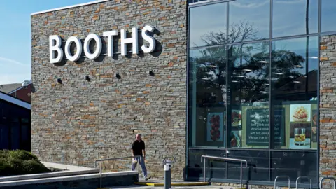 Booths supermarket exterior