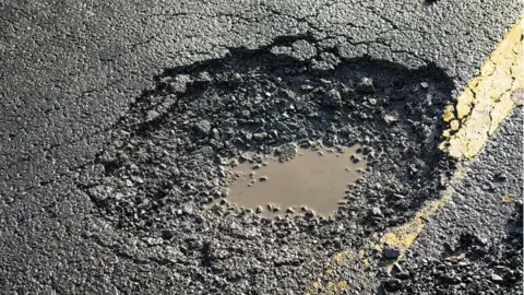 Getty Images pothole, generic