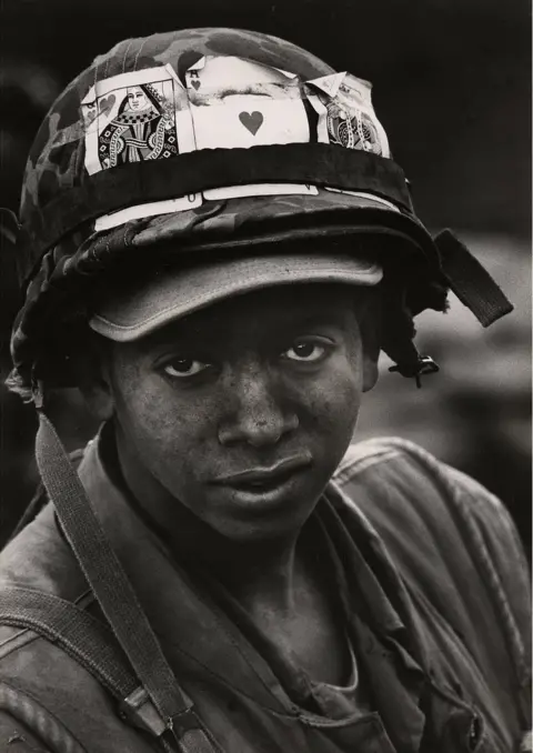 David Douglas Duncan/Courtesy Harry Ransom Center War portrait from Vietnam, 1968