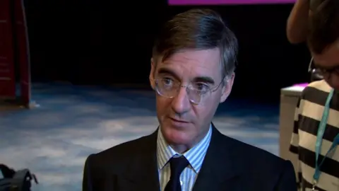 BBC Jacob Rees-Mogg is a Conservative backbench MP and prominent Brexiteer