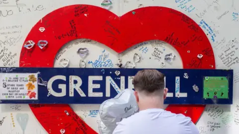 Getty Images Grenfell sign