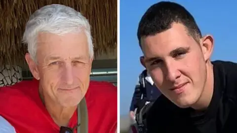 Family handout Bernard Cowan and Nathanel Young