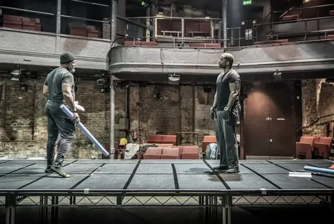 Marc Brenner Rehearsing during lockdown brought additional challenges for the actors including the fear of self-isolation