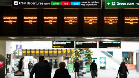 PA Media Birmingham New Street