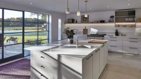 Paul Tyagi Kitchen in The Moss, Killearn