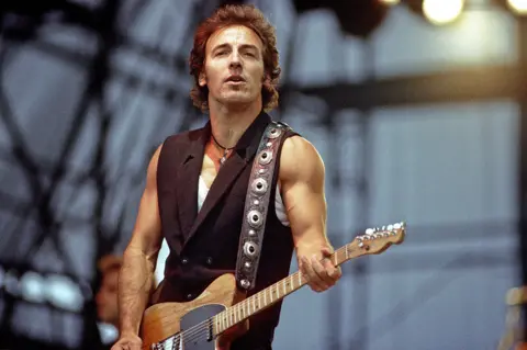 Alamy Bruce Springsteen in Berlin, 1988