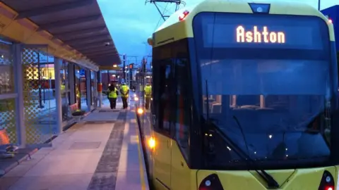 BBC Metrolink tram