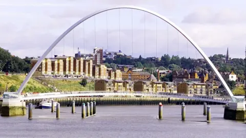 Getty Images Gateshead Millennium Bridge