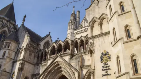 The Royal Courts of Justice in London