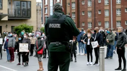Pacemaker Black Lives Matter protest in Belfast