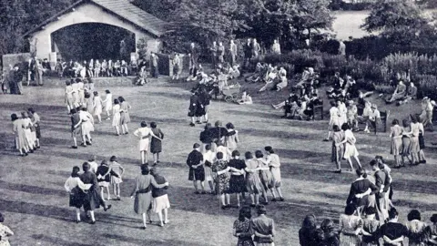 The Bournville Society A summer dance in the grounds of Rowheath in 1942