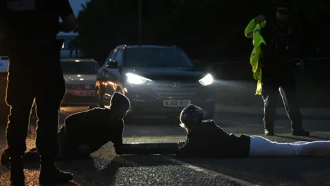 Animal Rebellion Protestors