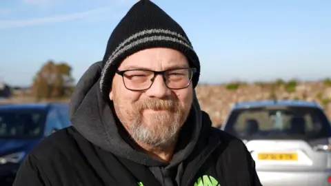 John Fairhall/BBC John from Jaywick