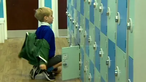 BBC Pupil at Barry Island arrives