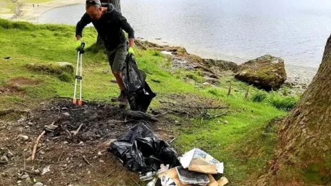 Friends of the Lake District Litter at Haweswater