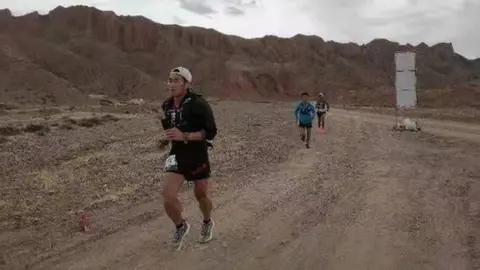 Weibo/Chinese media The late runner Liang Jing had worn only shorts and a thin jacket at a race hit by severe weather
