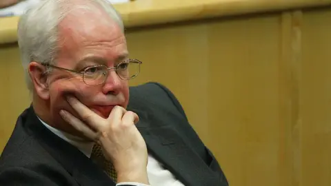 Getty Images Jim Wallace previously sat in the Assembly Hall during his time in the Scottish Parliament