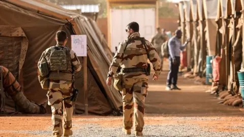 Getty Images French soldiers in Niger