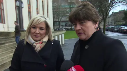 Michelle O'Neill and Arlene Foster