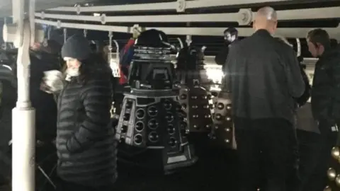 Philip Daleks on Clifton Suspension Bridge