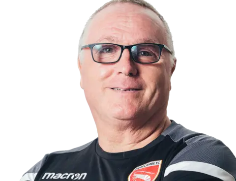 Morecambe FC Kitman Les Dewhirst