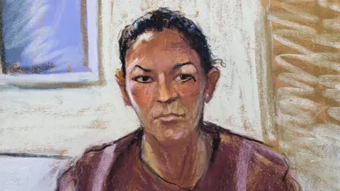 Reuters A courtroom sketch of Ghislaine Maxwell