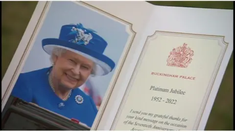 Card from the Queen