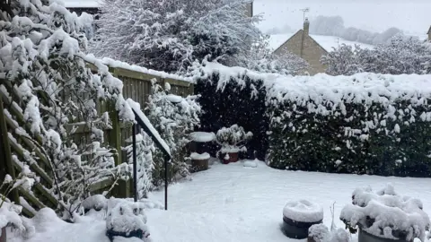 Julia Gahagan Snow in Tetbury, Gloucestershire