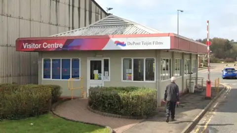 Google DuPont Teijin Film's factory in Dumfries