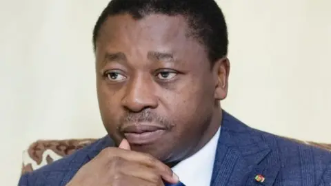 Faure Gnassingbé in 2018.