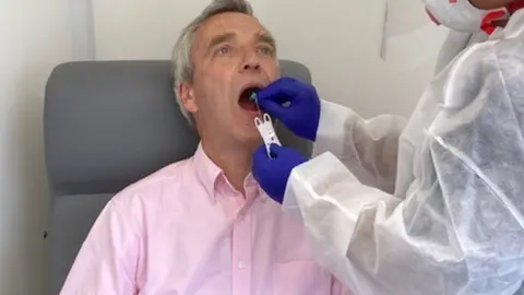 BBC Dr having the procedure