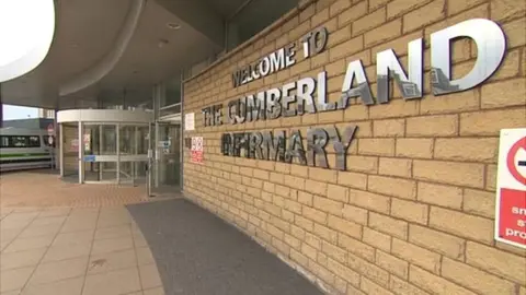 BBC Cumberland Infirmary entrance